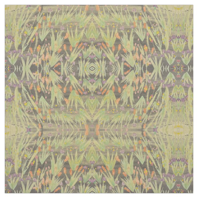 Orange och Lila för Black Grönt Rusty Tyg (Provkarta)