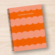 Orange och Rosa Aesthetic Scallop