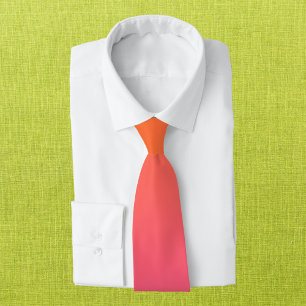 Orange och Rosa övertoning Slips