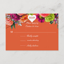 Orange och Rosa ros OSA Tilläggskort