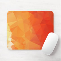 Orange och rött geometriskt Mönster