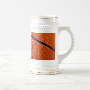 Orange och svart basket sejdel