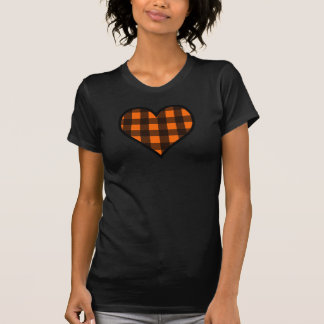 Orange och svart Buffalo-puls T Shirt