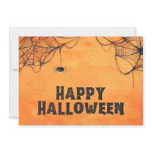 Orange och svart God Halloween