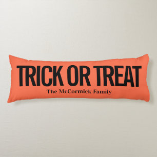 Orange och Svarta Bus eller godis-familjen Namn Kroppskudde