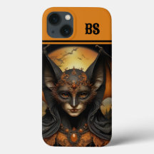 orange och svartpunktshalloween fladdermus