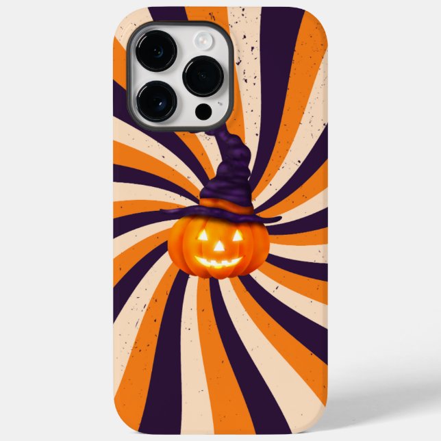 Orange och Violet Psychedelic Jack-O'-Lantern (Baksida)
