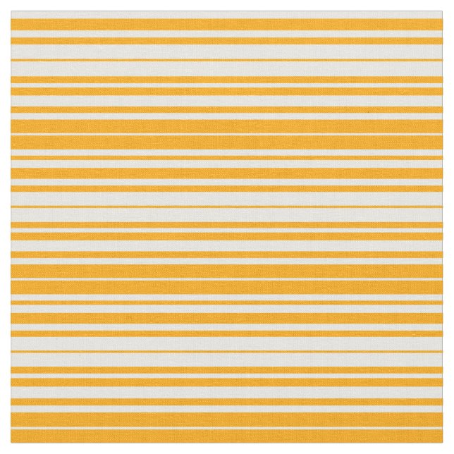 Orange och vit Färgad stripe/uttorkad Mönster Tyg (Närbild)