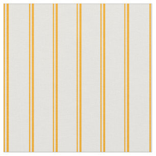 Orange och vit lutning/stripe Mönster Tyg