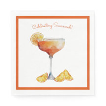 Orange och vit Möhippa