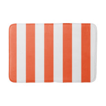 Orange och vita ränder