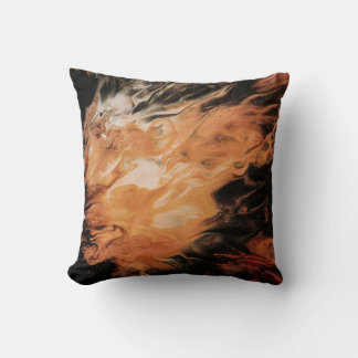 ORANGE OCH VITRÖK KUDDE