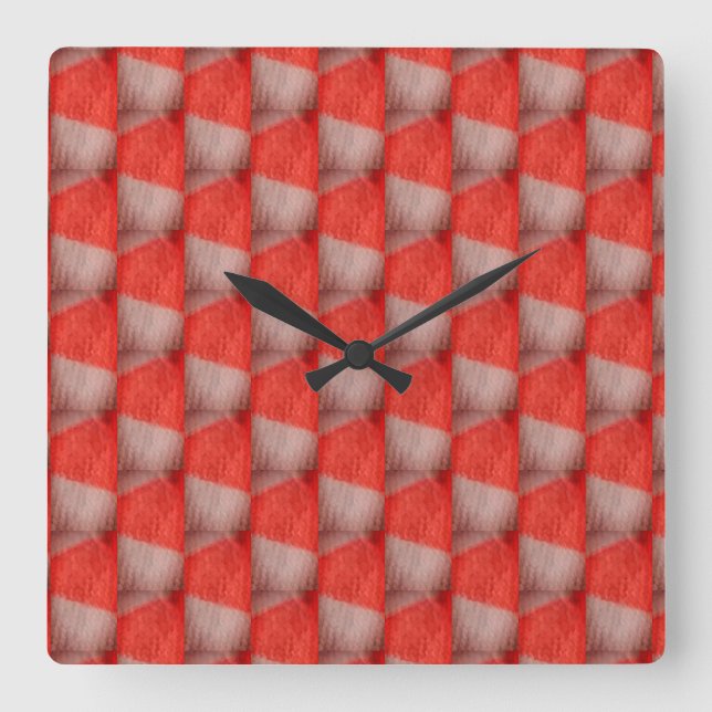 orange och vitt fyrkantig klocka (Framsida)