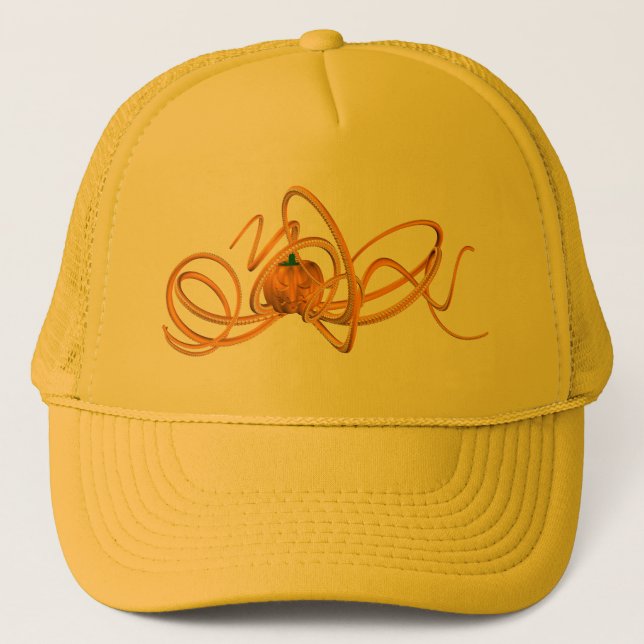 Orange Octopus Keps (Framsida)