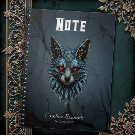 Orange ögon, coola päls: Den bländande räven. Anteckningsbok