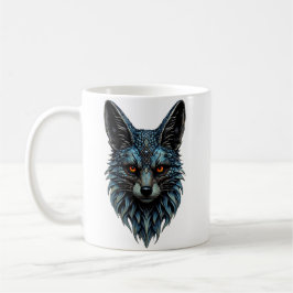 Orange ögon, coola päls: Den bländande räven. Kaffemugg