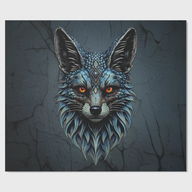 Orange ögon, coola päls: Den bländande räven. Presentpapper (Platt)