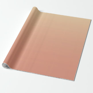Orange Ombre Mönster Presentpapper