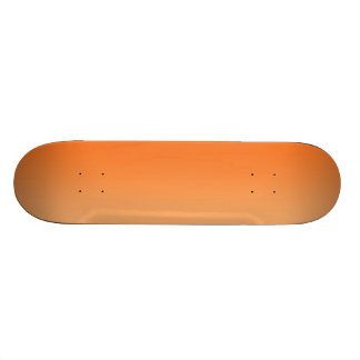 Orange Ombre Skateboard Bräda 20,5 Cm