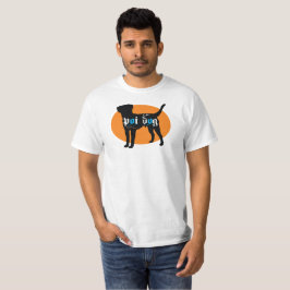 Orange Oval för Hawaii Poi hund Tee