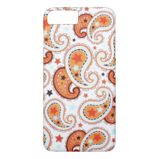 Orange Paisley Phone Case