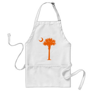 Orange Palmetto Förkläde