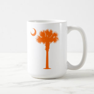 Orange Palmetto Kaffemugg