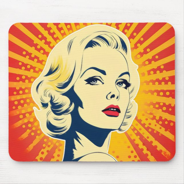Orange Pap Art Blonde Musmatta (Framsidan)