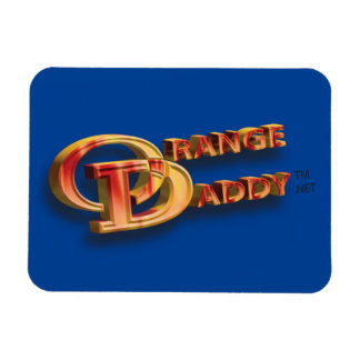 Orange pappa 3D Magnet