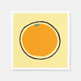 Orange Pappersservett