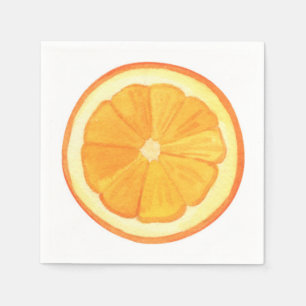 Orange - Pappra blöjor Pappersservett
