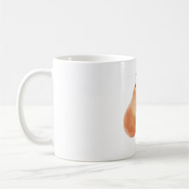 Orange Päron Kaffemugg