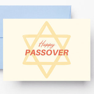 Orange Passover Vykort