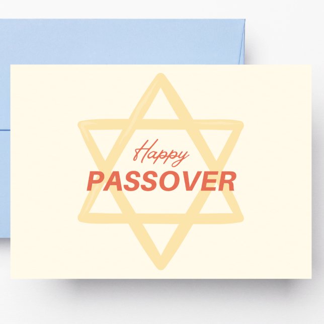 Orange Passover Vykort (Skapare uppladdad)