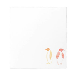 Orange Penguins Anteckningsblock