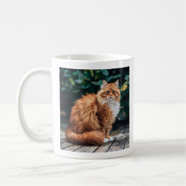 Orange Persian Cat Kaffemugg