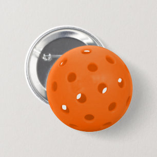 Orange Pickleball Boll Roligt Pickleball-tillbehör Knapp