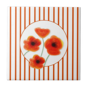 Orange Pies och Rand Tile Kakelplatta