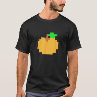 Orange Pixel 8 bit Arcade Video Game Matching Cost T Shirt
