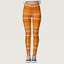 Orange Play Leggings perfekt för Fall Y'all