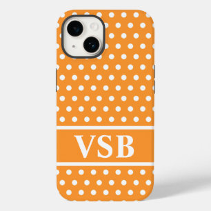 Orange Polka dots