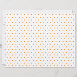 Orange Polka dots Preppy Crafts flera Användor