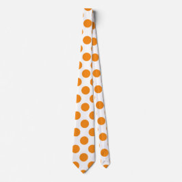 Orange polka dots slips