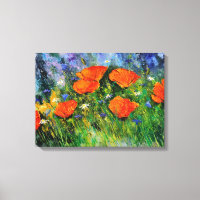 Orange poppies 79