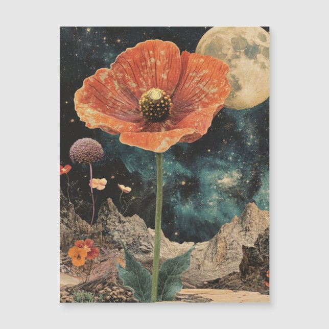 Orange Poppy under Moonlight (Framsida)