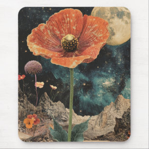 Orange Poppy under Moonlight Musmatta