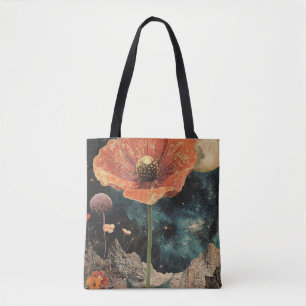 Orange Poppy under Moonlight Tygkasse