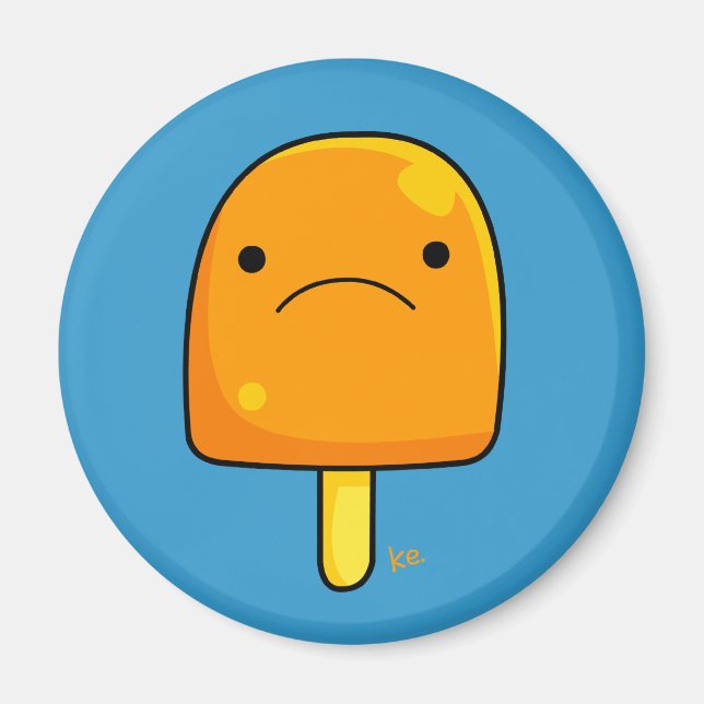 Orange - popup-magnet magnet (Framsidan)