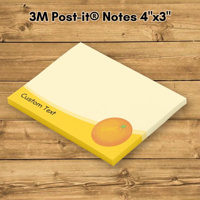 Orange Post-it Block (Skapare uppladdad)