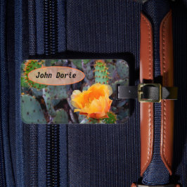 Orange Prickly Pear Opuntia Cactus Flower Photo Bagagebricka